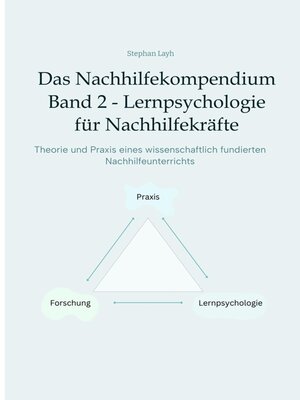 cover image of Das Nachhilfekompendium  Band 2 --Lernpsychologie für Nachhilfekräfte